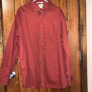 L. L. Bean Men’s long Sleeve Button Down XXL
